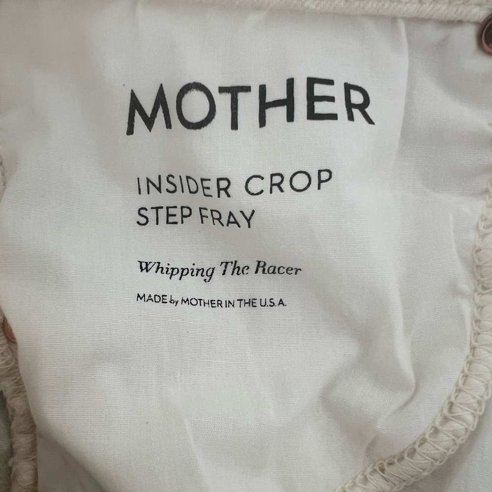 Mother Insider Crop Step Fray Jeans - Picture 11 of 13